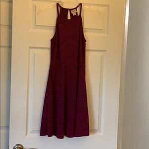 Burgundy Summer Dress